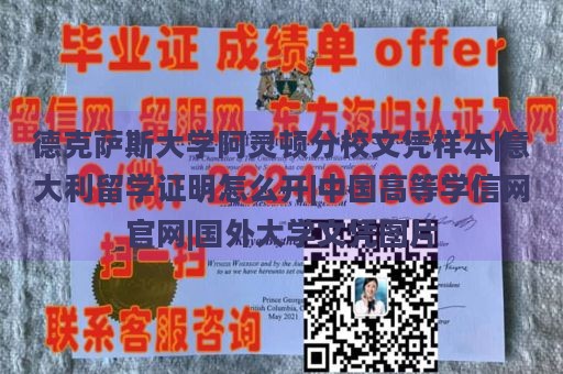 德克萨斯大学阿灵顿分校文凭样本|意大利留学证明怎么开|中国高等学信网官网|国外大学文凭图片